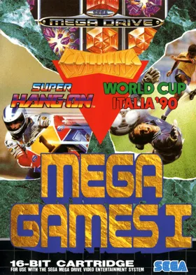 Mega Games I (Europe) box cover front